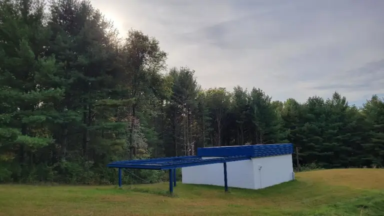 The McMath all closed up - Photo by Mike Radwick